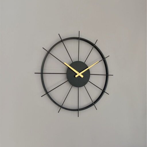 ساعت دیواری مدرن H131 با رنگ کوره ای استاتیک مقاوم و قابل سفارشی سازی