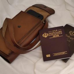 کیف پاسپورت و موبایل برند لاوین