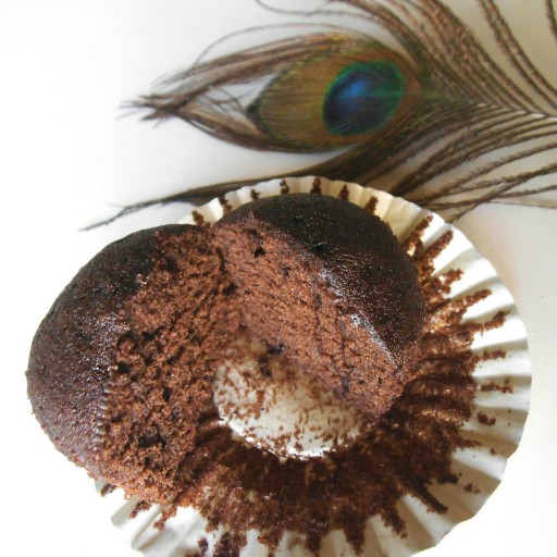 کاپ کیک شکلاتی خانگی _ دبل چاکلت (5 عددی)