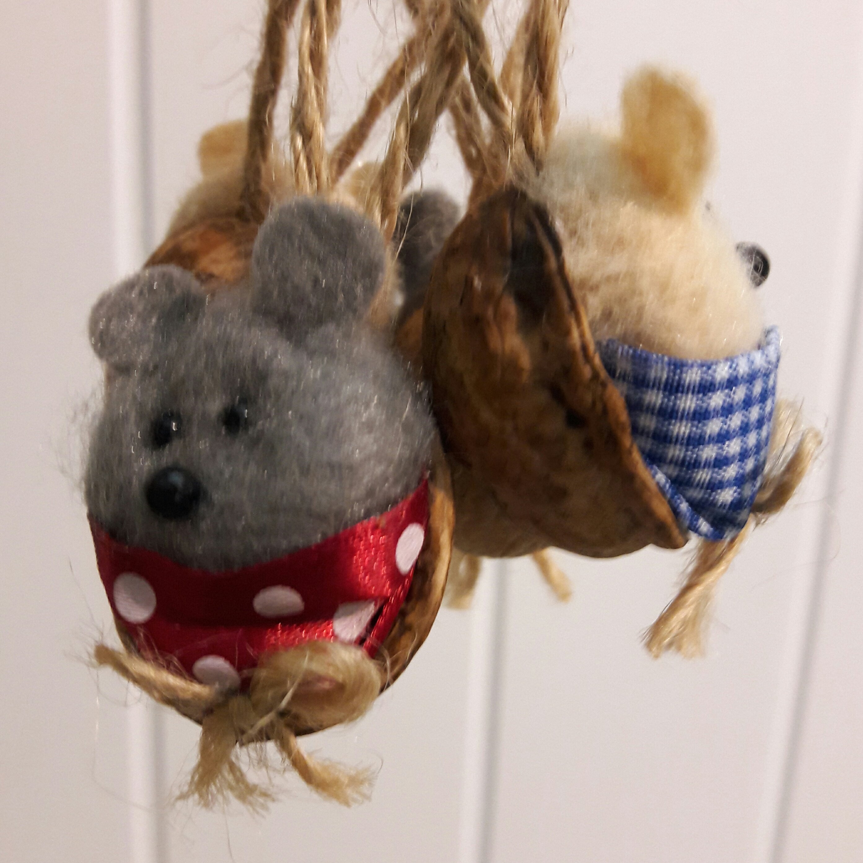 موش نمدی گردویی گیفت سرکلیدی