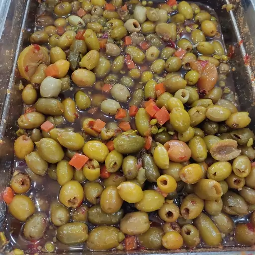 زیتون عسلی(1000گرم)