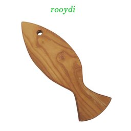 تخته سرو طرح ماهی مدلstm14چوب توت جنگلی رنگ طبیعی چوب ضد آب