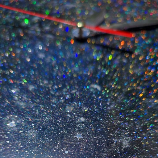 ساعت دیواری کهکشان رزینی صباگالری 