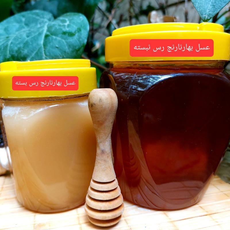 عسل بهارنارنج مرکبات خام دیابتی صادق 315 (475)گرمی