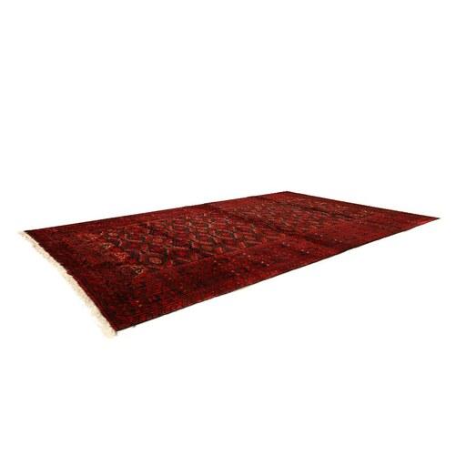 فرش قدیمی دستباف دو متری مدل ترکمن کد 4101128