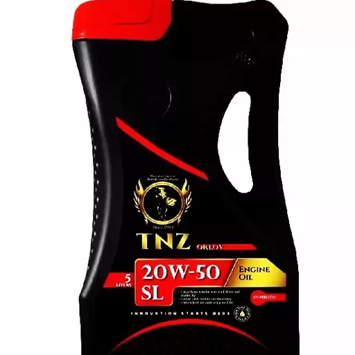 روغن موتور TNZ 20w50SLحجم 5لیتر