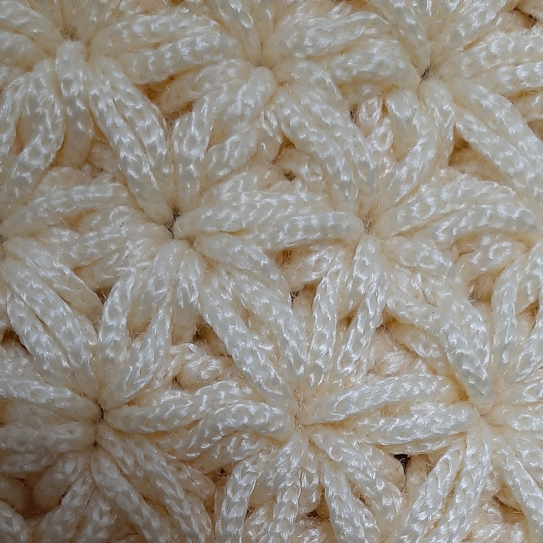 کیف دوشی مکرومه مدل ستاره