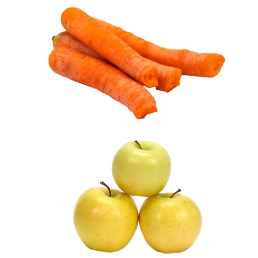 سیب زرد آبگیری و هویج آبگیری - 10 کیلوگرم
