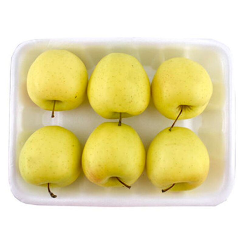 سیب زرد و پرتقال تامسون و موز و توت فرنگی گلخانه ای - 7 کیلوگرم