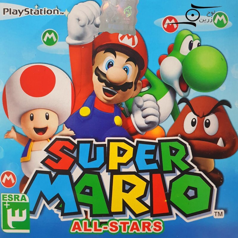 بازی پلی استیشن 1   Super Mario All-Stars