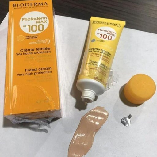 ضد آفتاب بیودرما (رنگی وبیرنگ )spf50 و100 اورجینال