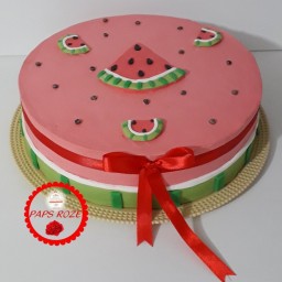 کیک هندوانه ای برای شب یلدا(1کیلوونیم)