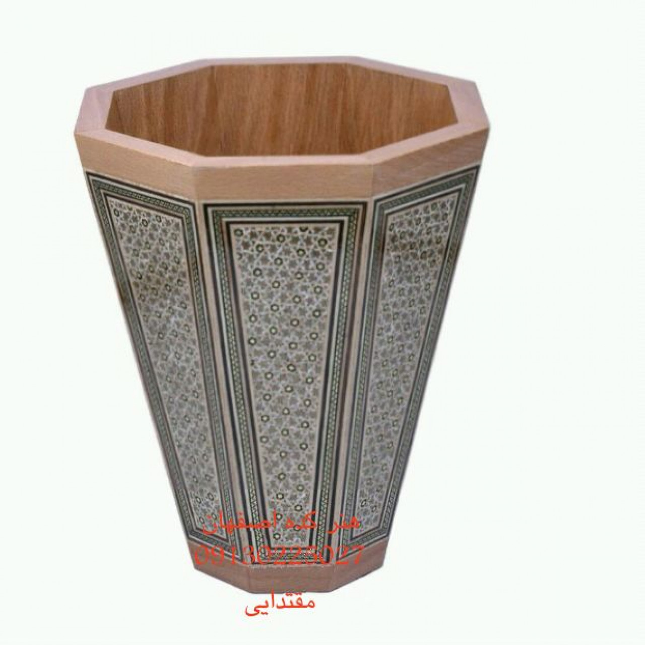 سطل خاتم کاری بزرگ