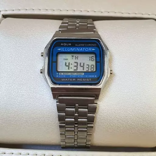 ساعت مچی مردانه و پسرانه کاسیو نمایش دیجیتالی جنس (استیل ) casio