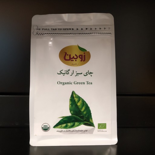 چای سبز ارگانیک زوبین