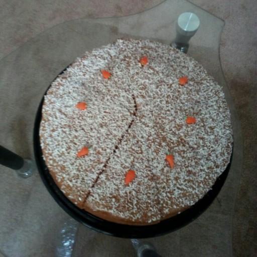 کیک خانگی هویج