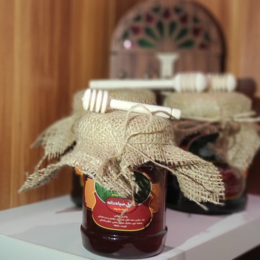 عسل سیاهدانه طبیعی نیم کیلویی ساکارز زیر2 تازه،درمانی و تیره رنگ با هدیه ویژه