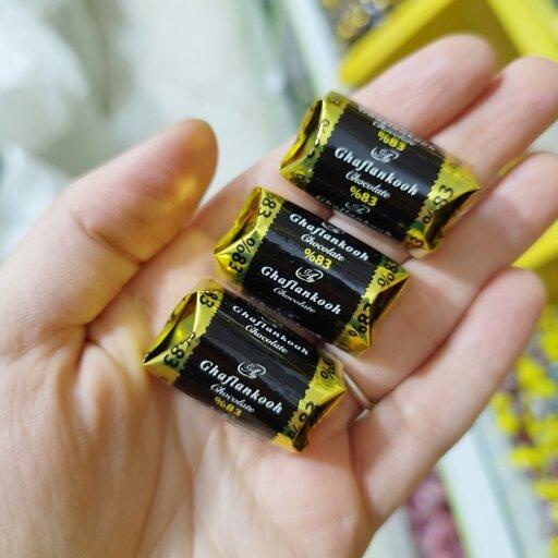 شکلات تلخ قافلانکوه83 درصد 200گرمی بنیس تلخ کاکائو دارک