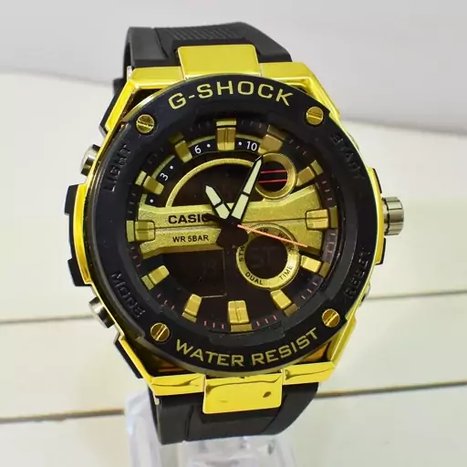 ساعت CASIO G  SHOCK HSD 013 کاسیو جی شاک N جدید دوزمانه  آنتی مغناطیس  بند و ص