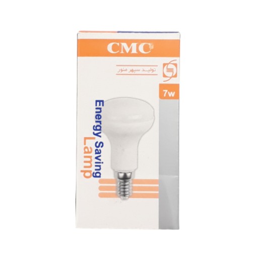 لامپ کم مصرف 7 وات شمعی یخی CMC