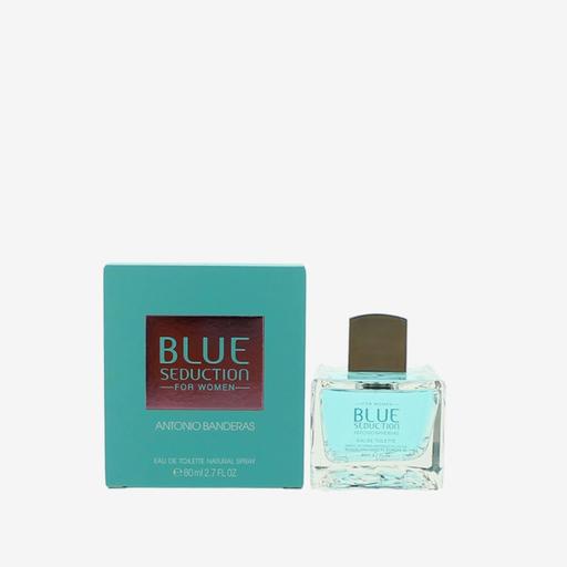 ادو تویلت زنانه آن..تونیو باندراس مدل Blue Seduction for women حجم 80 میلی لیتر