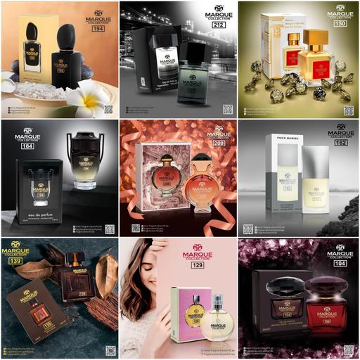 عطر های مینیاتوری برند مارکویی کالکشن در حجم 25 میل ( Marque collection )