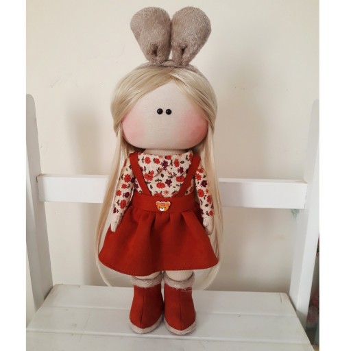 عروسک روسی 30 سانتی سرچرخشی خرگوش