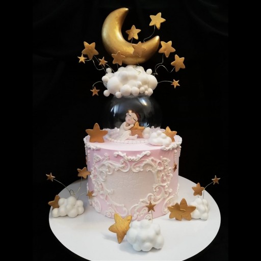 ماکت کیک تم ماه و ستاره