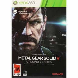 بازی ایکس باکس Metal Gear Solid Ground Zeroes XBOX 360