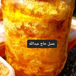 عسل طبیعی صخره ای2ساله کردستانی((عسل و سوغاتی حاج عبدالله بذری))