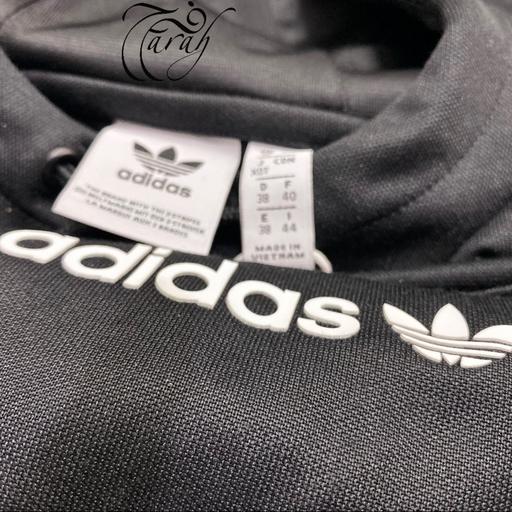 هودی تو کرکی دخترانه خارجی جنس عالی adidas آدیداس