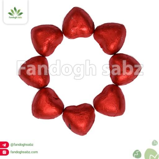 بسته 500 گرمی شکلات قلبی قرمز Papeda