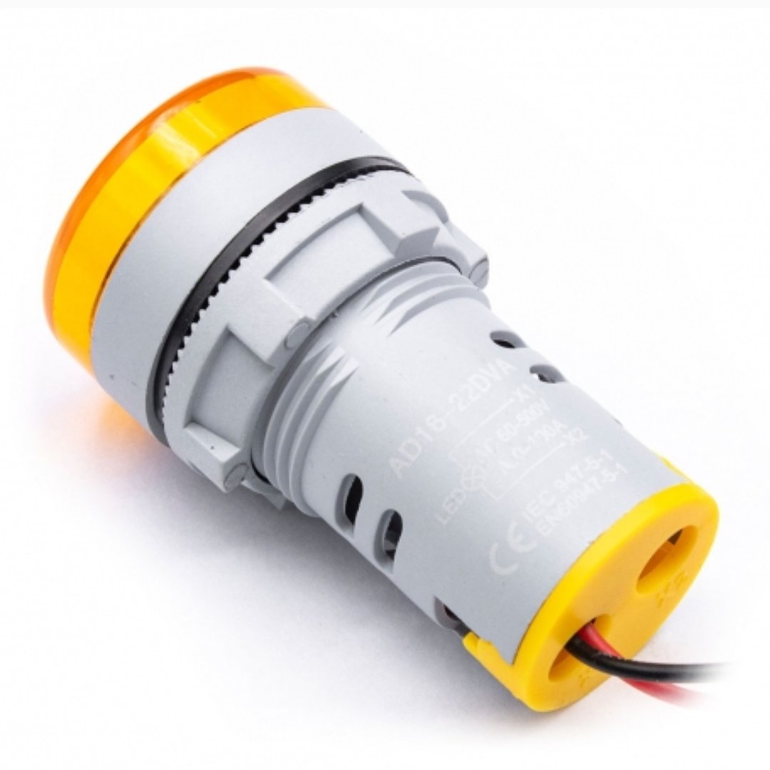 ولتمتر و آمپرمتر چراغ سیگنالی AC500V-100A (پس کرایه)