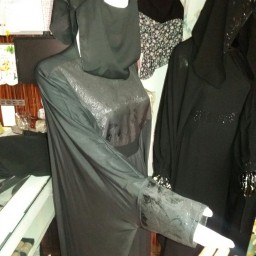 مانتو بحرینی ریون فری سایز حجاب سندس
