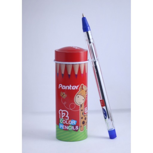 مداد رنگی 12 رنگ کوچک پنتر