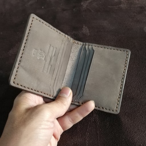 کیف کارت بانکی چرم طبیعی