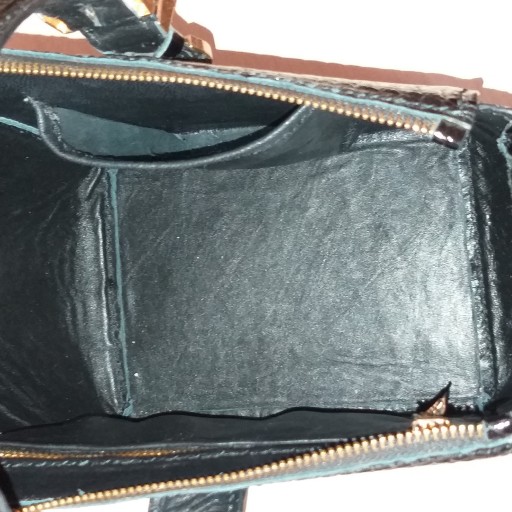 کیف زنانه تمام چرم دستدوز