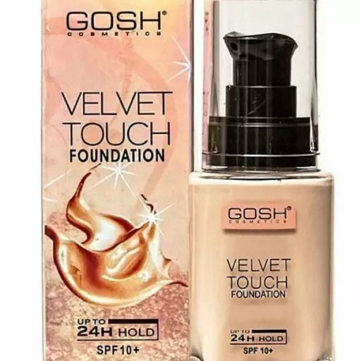 کرم پودر گاش رنگ شماره 402 جذاب مدل GOSH VELVET TOUCH