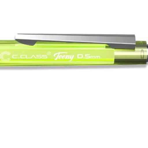 مداد مکانیکال (اتوکد) سی کلاس کره ای مدل Teeny سایز 0.5  یا 0.7  رنگ زرد فسفری