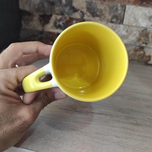  چاپ روی لیوان سرامیکی و ماگ داخل رنگی و دسته رنگی