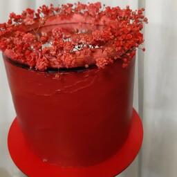 کیک قرمز کیک سلفی  کیک آینه دارکیک وانیلی شکلاتی باموزوگردو 