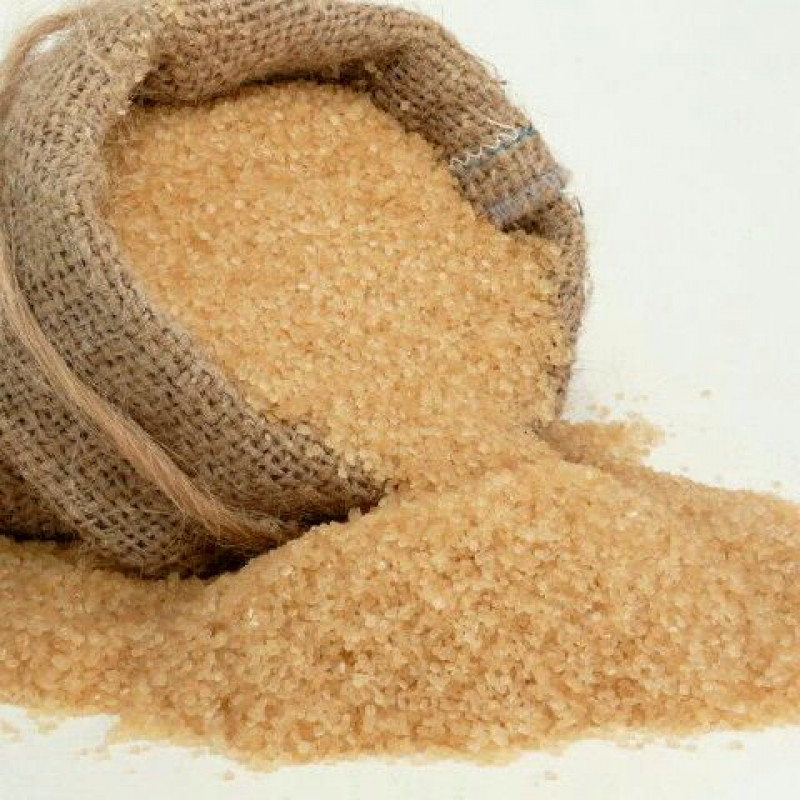 شکر قهوه ای اعلاء تهیه شده از نیشکر یک کیلویی شکر نیشکری پودری