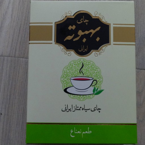 چای ایرانی بهبوته با طعم نعنا