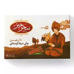 چای سیاه کیسه ای طعم دارچین 20تایی سحرخیز 3عدد