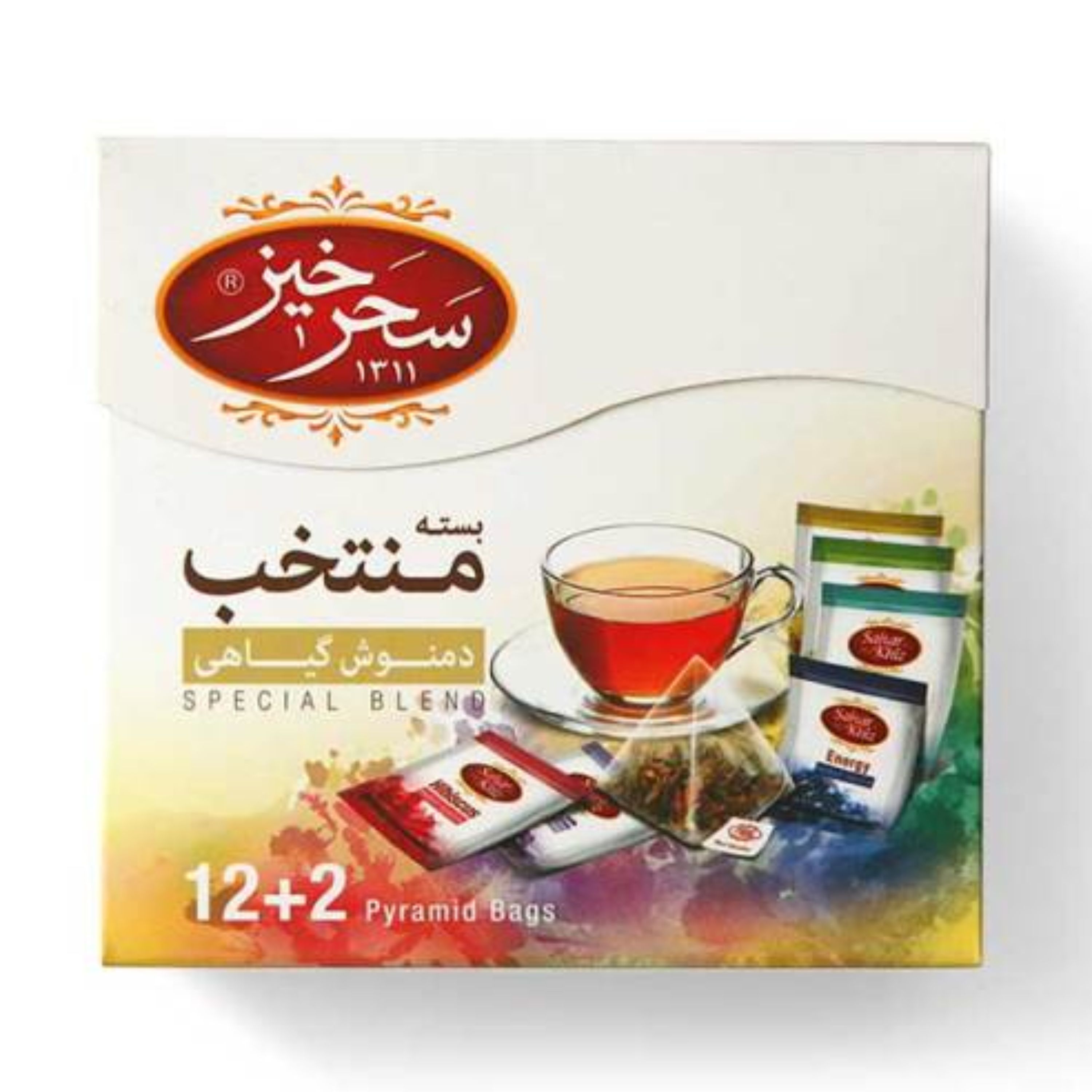 دمنوش منتخب 14عددی سحرخیز 2عدد