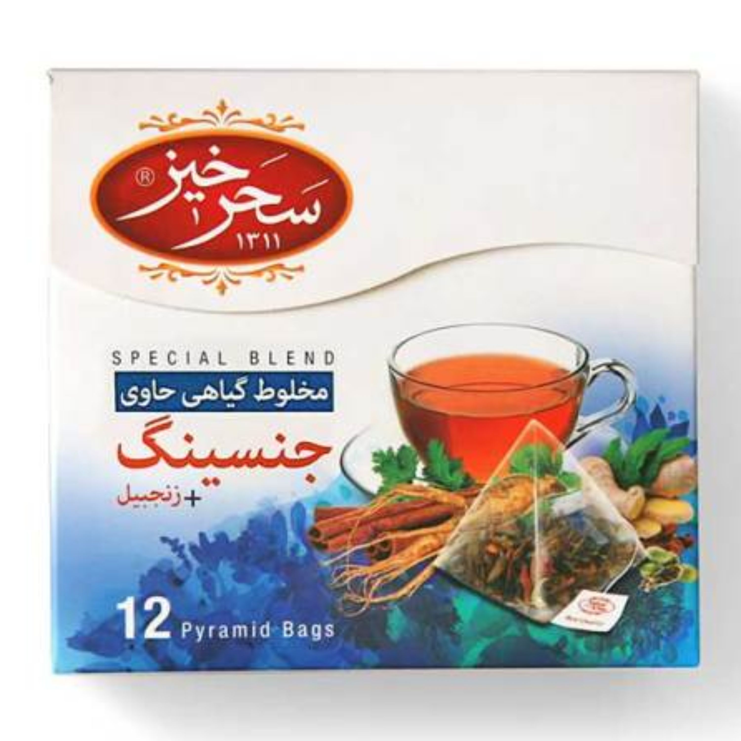 دمنوش جنسینگ سحرخیز 2عدد