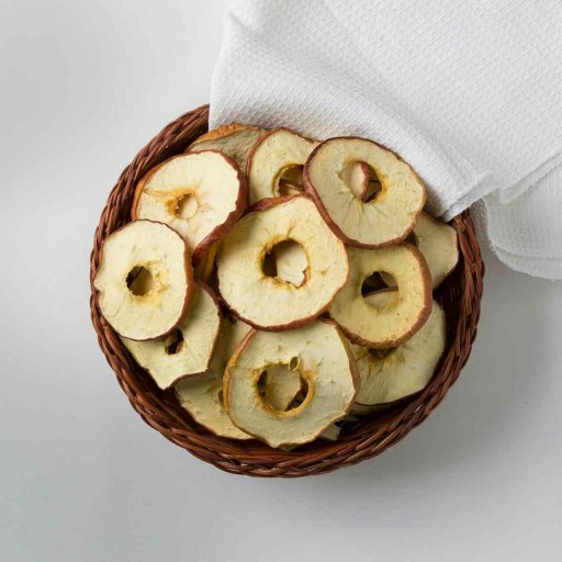 میوه خشک طبیعی  سیب ( 100 گرمی)