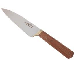 چاقو زنجان راسته بلند(سایز چهار) استیل فولاد آشپزخانه برند مژده احمدی  با دسته چو