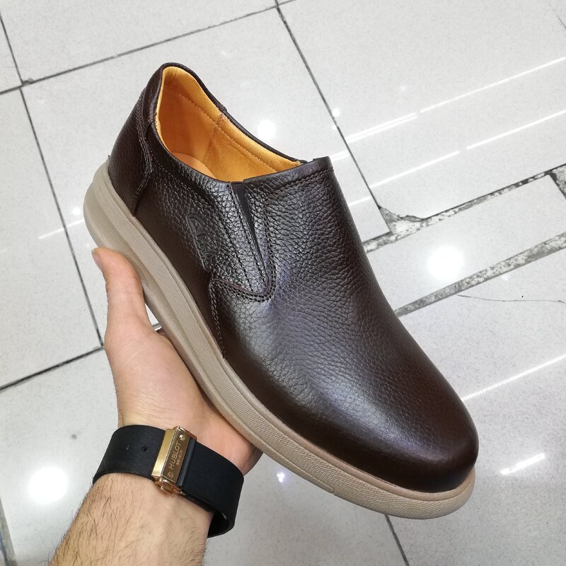 کفش چرم مردانه طبی تبریز در سه رنگ سایزبندی از 40 تا 45