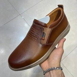 کفش طبی مردانه چرم طبیعی تبریز در سه رنگ سایزبندی از 40 تا 45